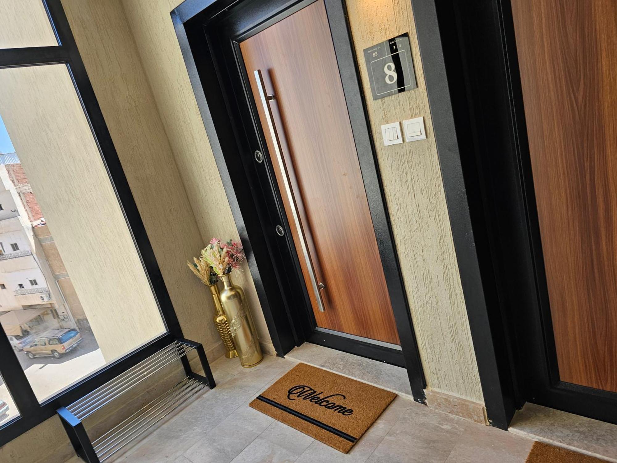 الشقق الفاخرة Modern Apartments Of 3 Bedrooms 5 Minutes To Haram المدينة المنورة المظهر الخارجي الصورة